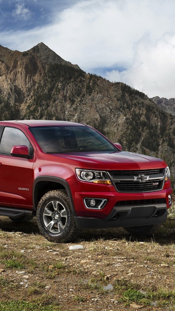 Fondo de pantalla Chevrolet Colorado Pickup 2015 360x640