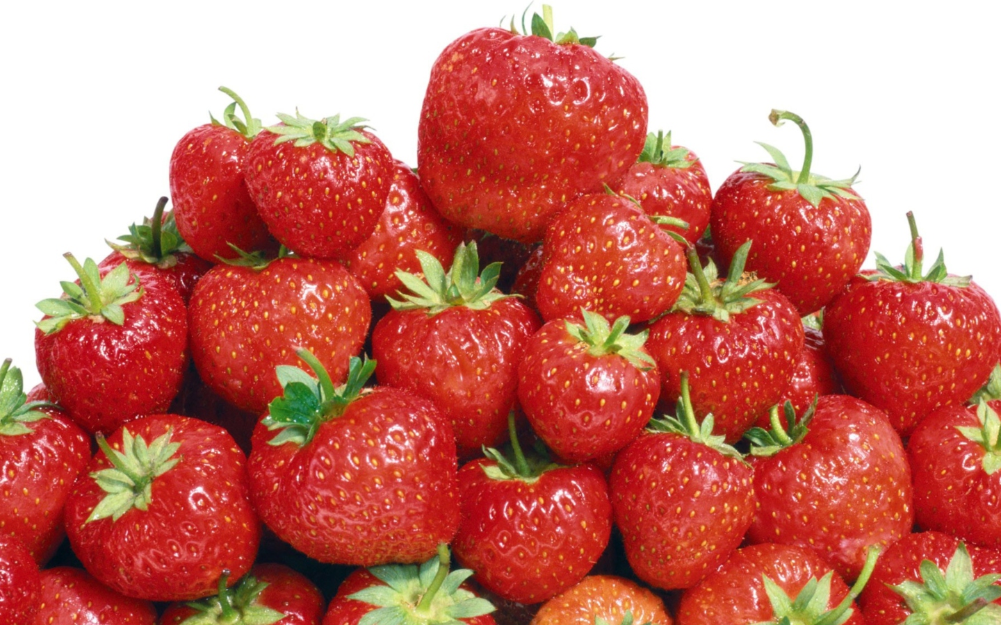Red Strawberries wallpaper 1440x900