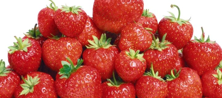 Screenshot №1 pro téma Red Strawberries 720x320