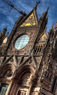 Sfondi Cathedral Siena Italy 240x400