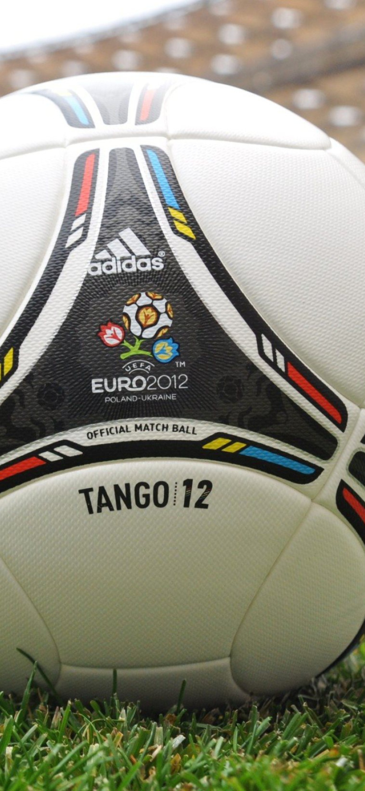 Uefa Euro 2012 Poland Ukrain Tango Ball wallpaper 1170x2532