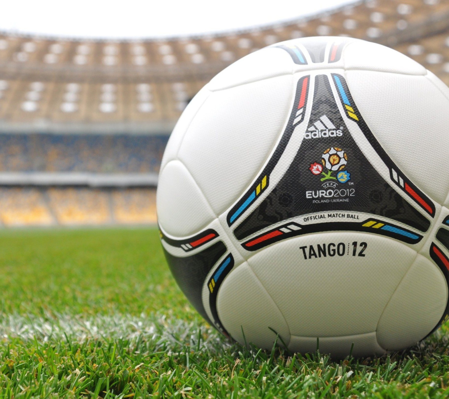 Fondo de pantalla Uefa Euro 2012 Poland Ukrain Tango Ball 1440x1280