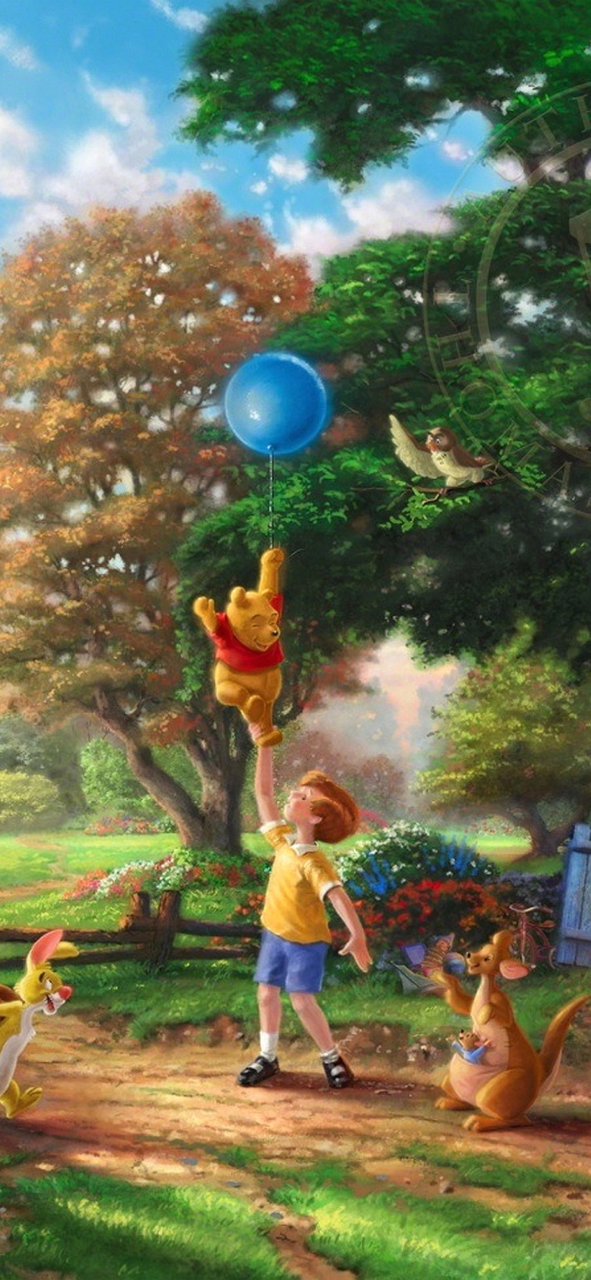 Thomas Kinkade, Winnie-The-Pooh screenshot #1 1170x2532