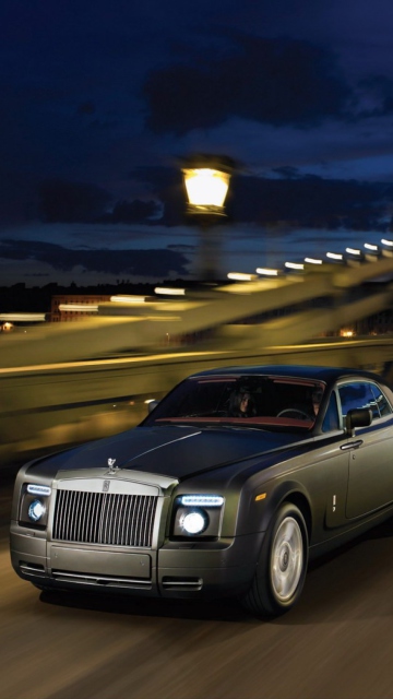 Das Rolls Royce Phantom Coupe Wallpaper 360x640