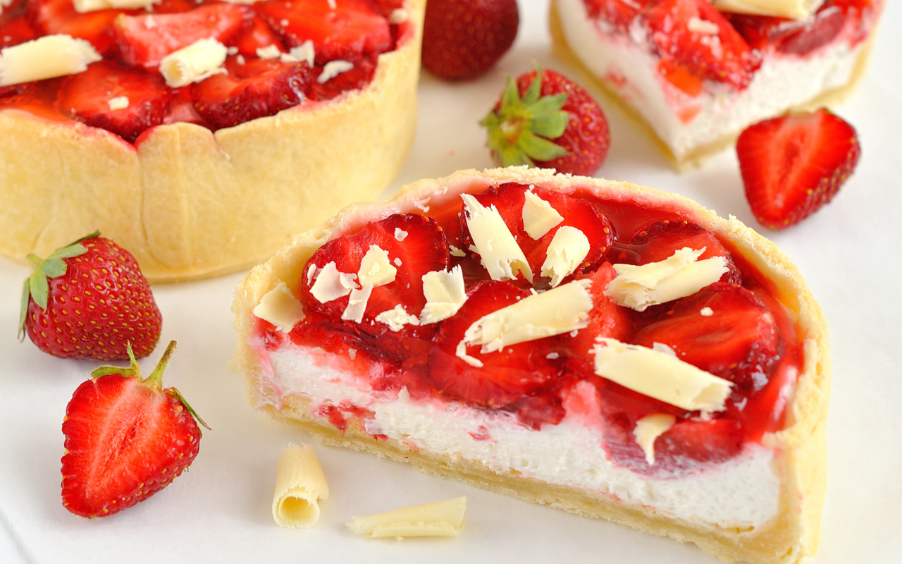 Screenshot №1 pro téma Strawberry Tart 1280x800