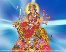 Das Hindu God Wallpaper 220x176