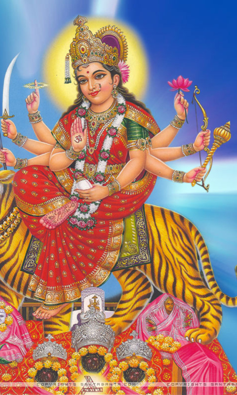 Обои Hindu God 480x800