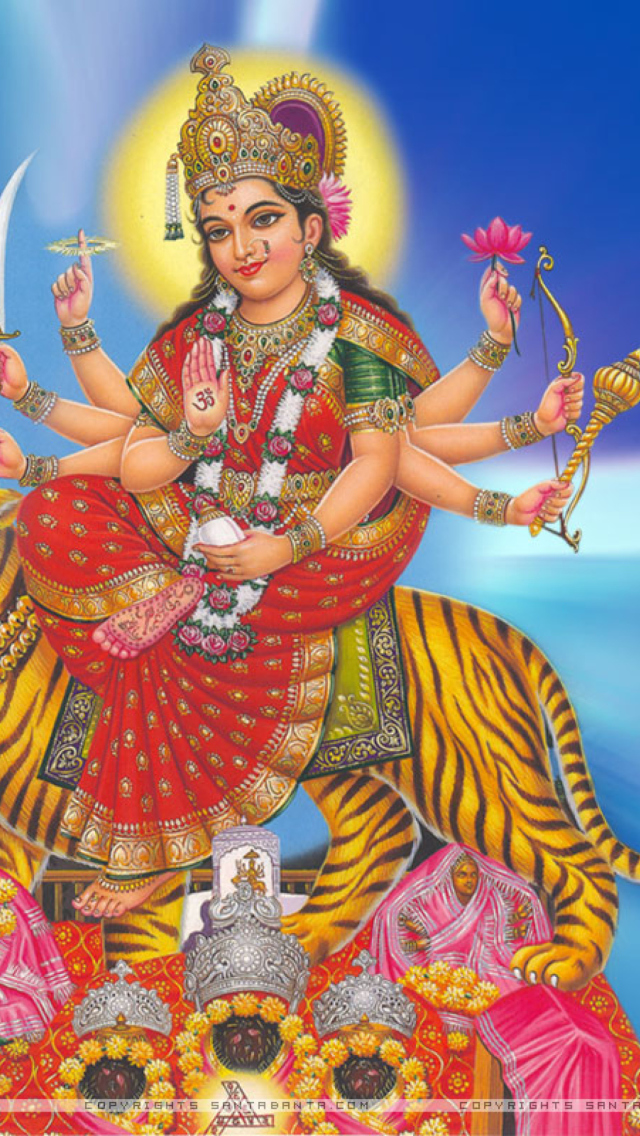 Обои Hindu God 640x1136
