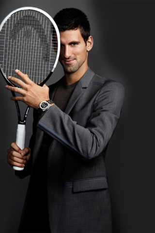Das Novak Djokovic Wallpaper 320x480