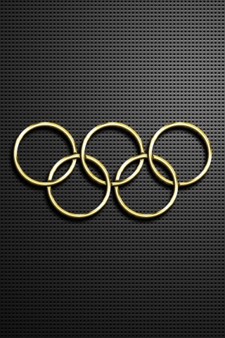 Das Olympic Games Logo Wallpaper 320x480