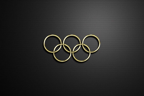 Обои Olympic Games Logo 480x320