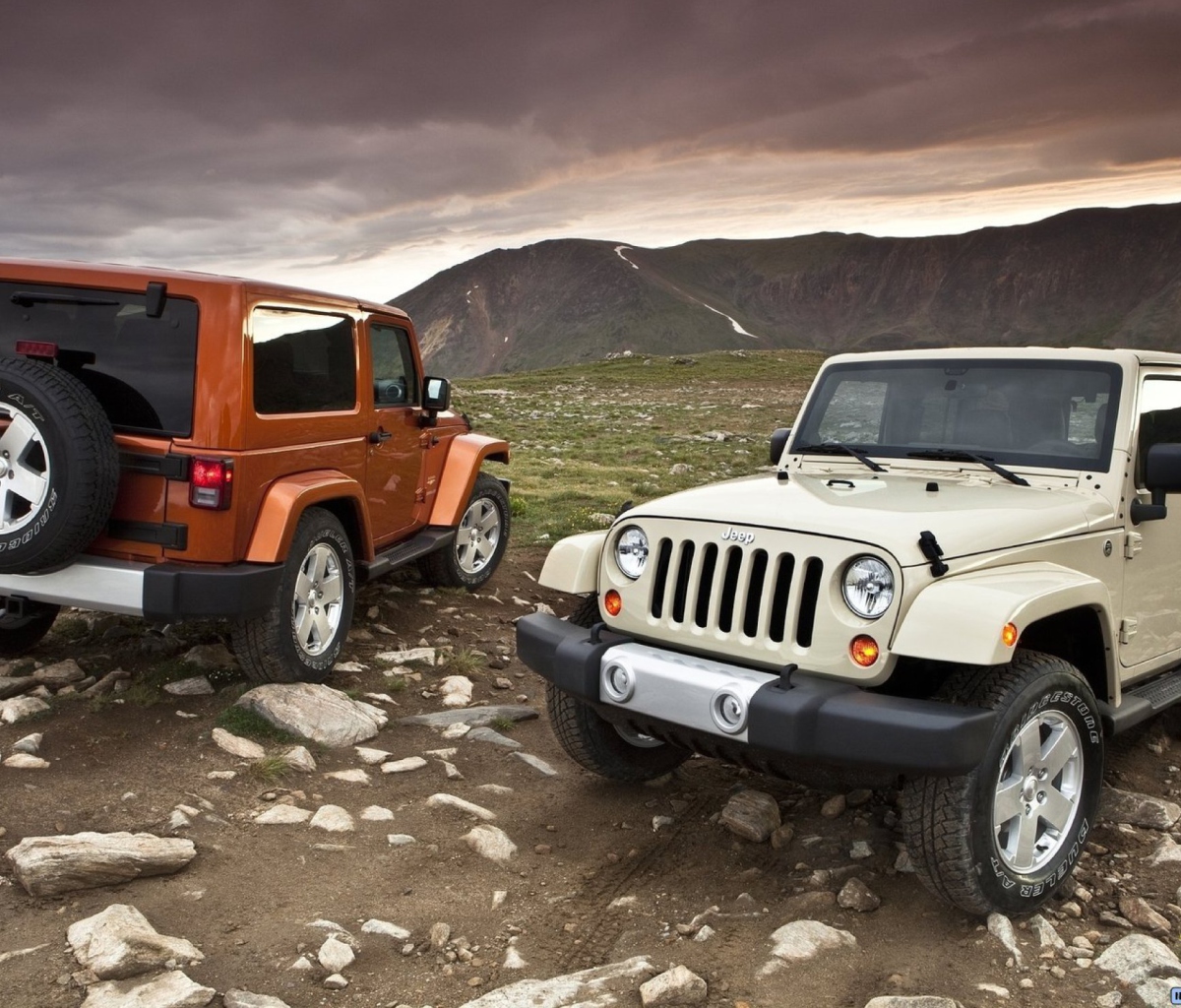 Das Jeep Wrangler Wallpaper 1200x1024