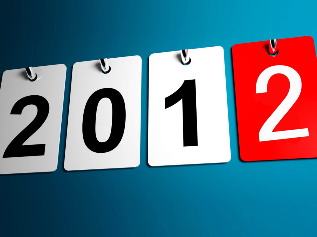 Обои New Year 2012 1024x768