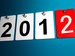 Обои New Year 2012 320x240