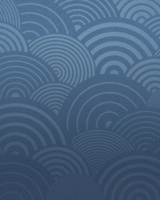 Blue Circles wallpaper 176x220