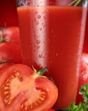 Fondo de pantalla Fresh Tomatoe Juice 128x160