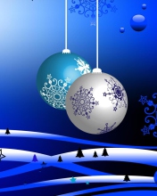 Screenshot №1 pro téma Christmas Balls 176x220