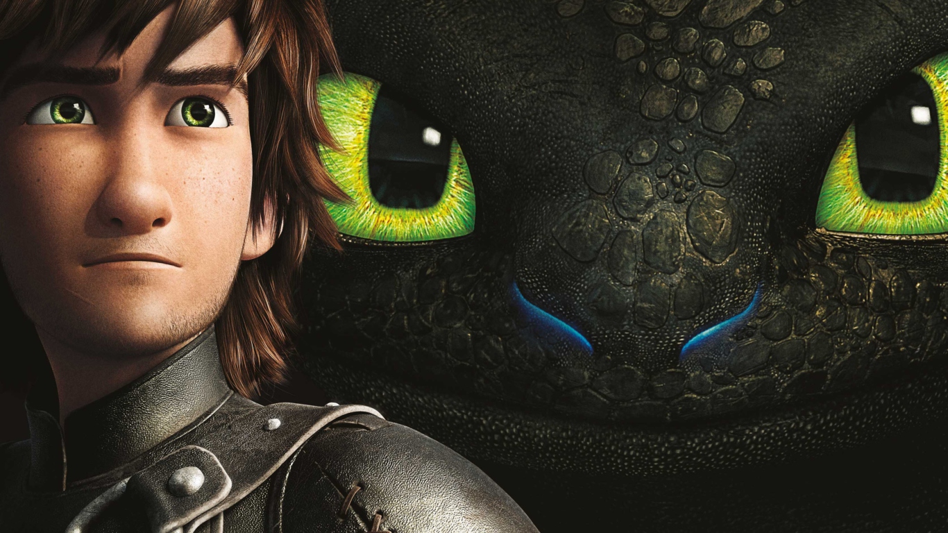 Screenshot №1 pro téma How To Train Your Dragon 1366x768