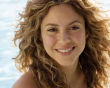 Обои Cute Curly Shakira 220x176