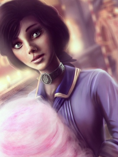 Bioshock Infinite Game wallpaper 240x320