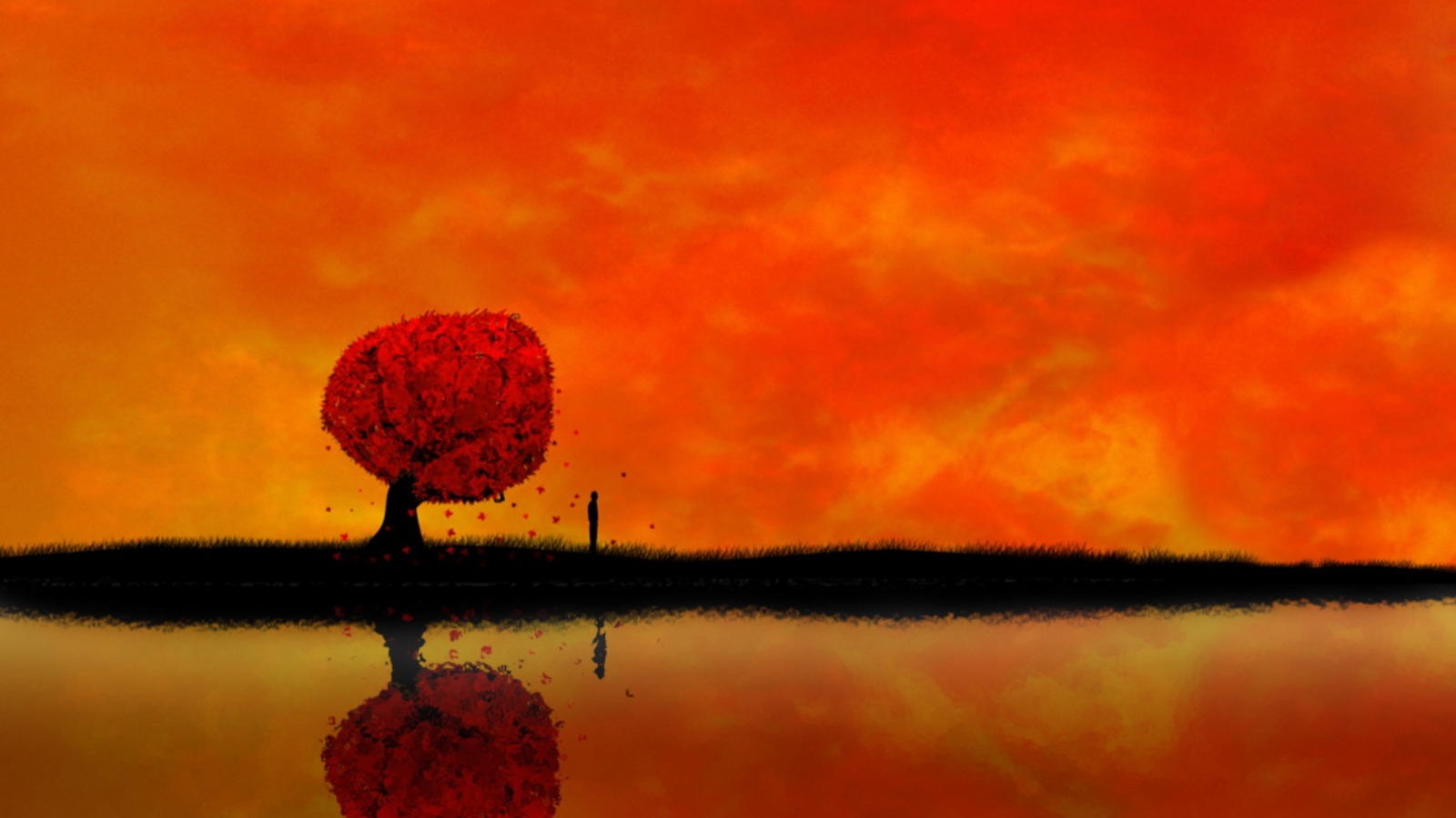 Autumn Tree screenshot #1 1600x900