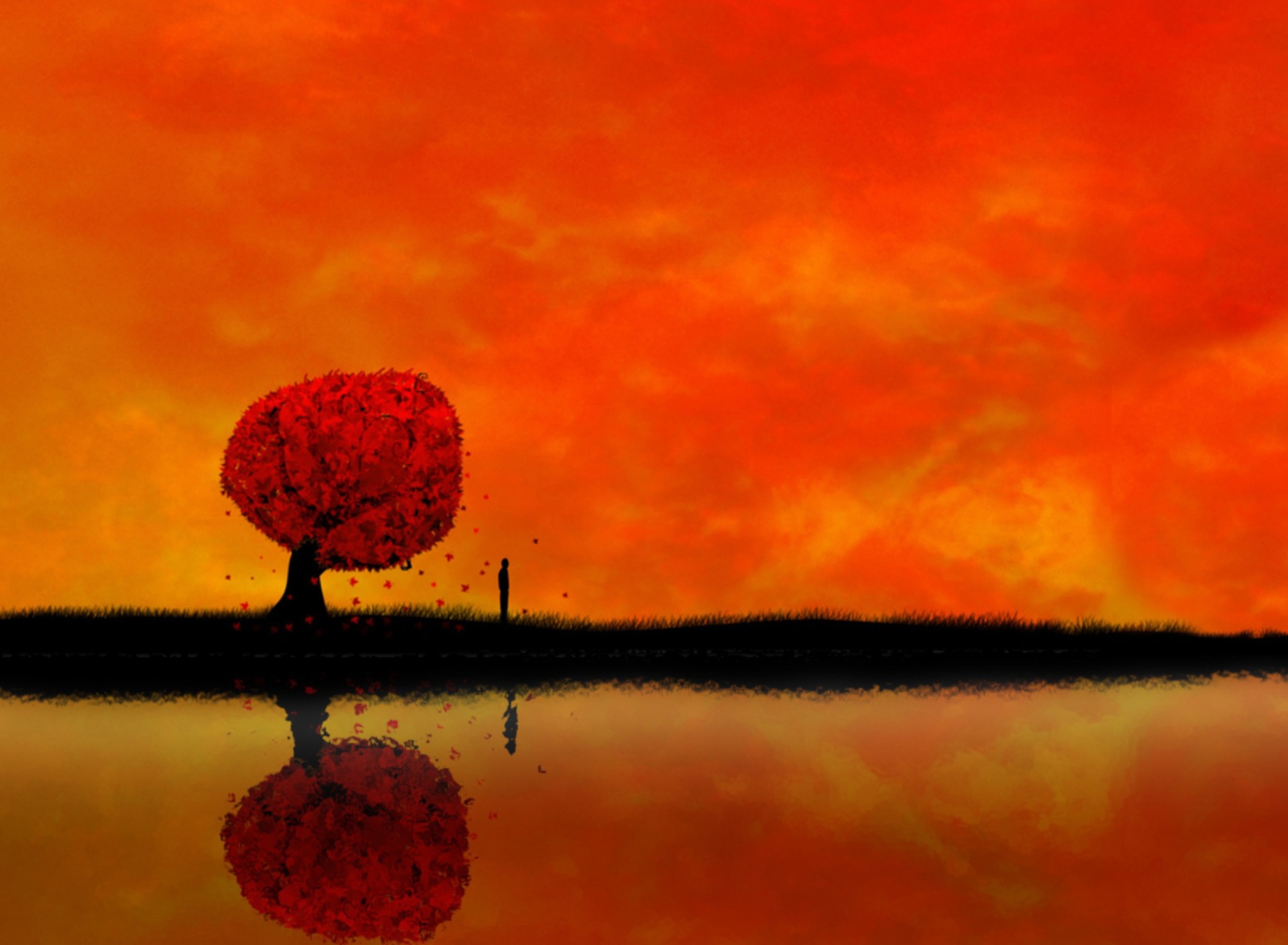 Fondo de pantalla Autumn Tree 1920x1408