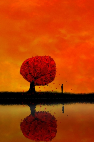 Autumn Tree screenshot #1 320x480