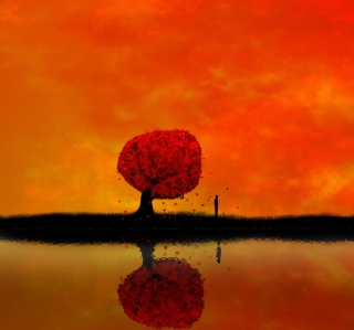 Autumn Tree - Obrázkek zdarma pro HP TouchPad
