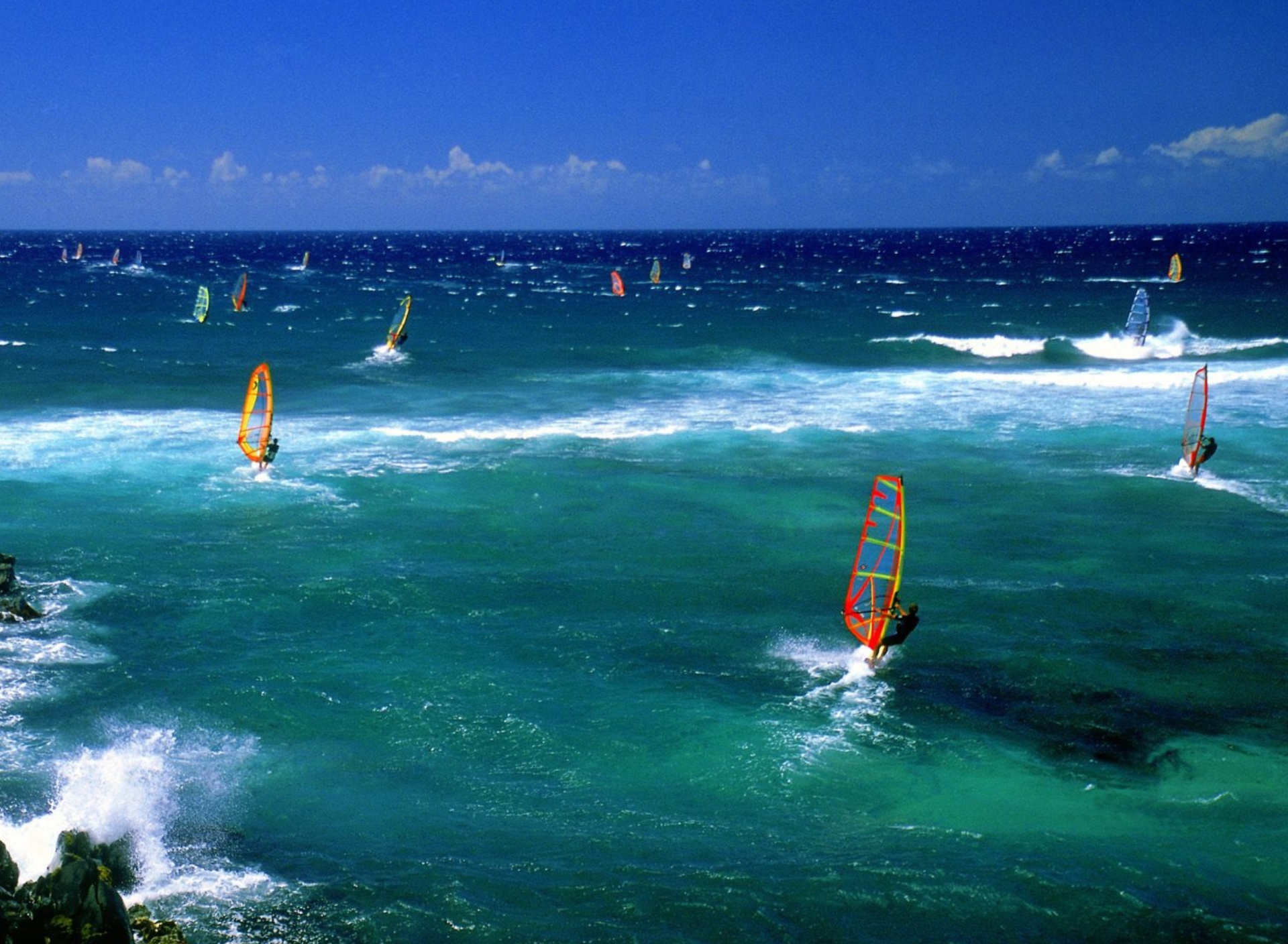 Windsurfers wallpaper 1920x1408