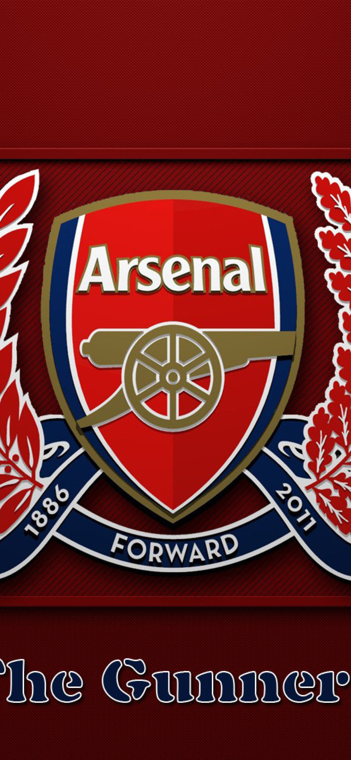 Das FC Arsenal Wallpaper 1170x2532