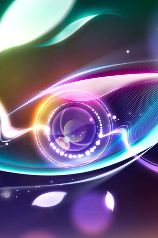 Colorful Lines screenshot #1 320x480