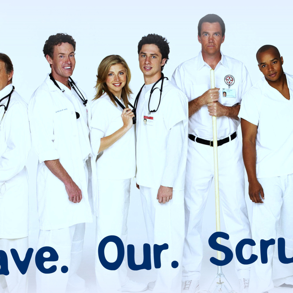 Save Our Scrubs wallpaper 1024x1024