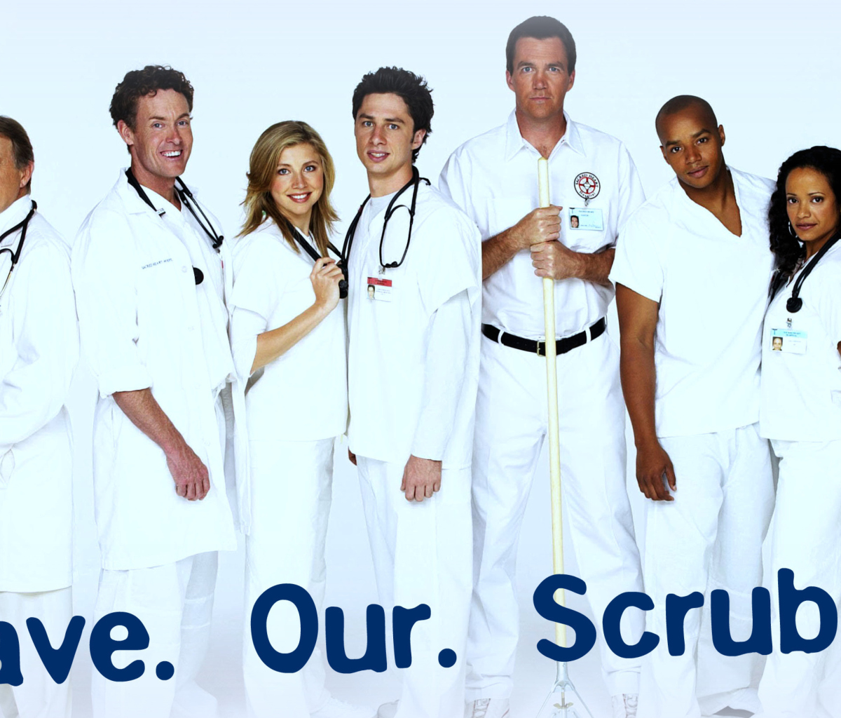 Fondo de pantalla Save Our Scrubs 1200x1024