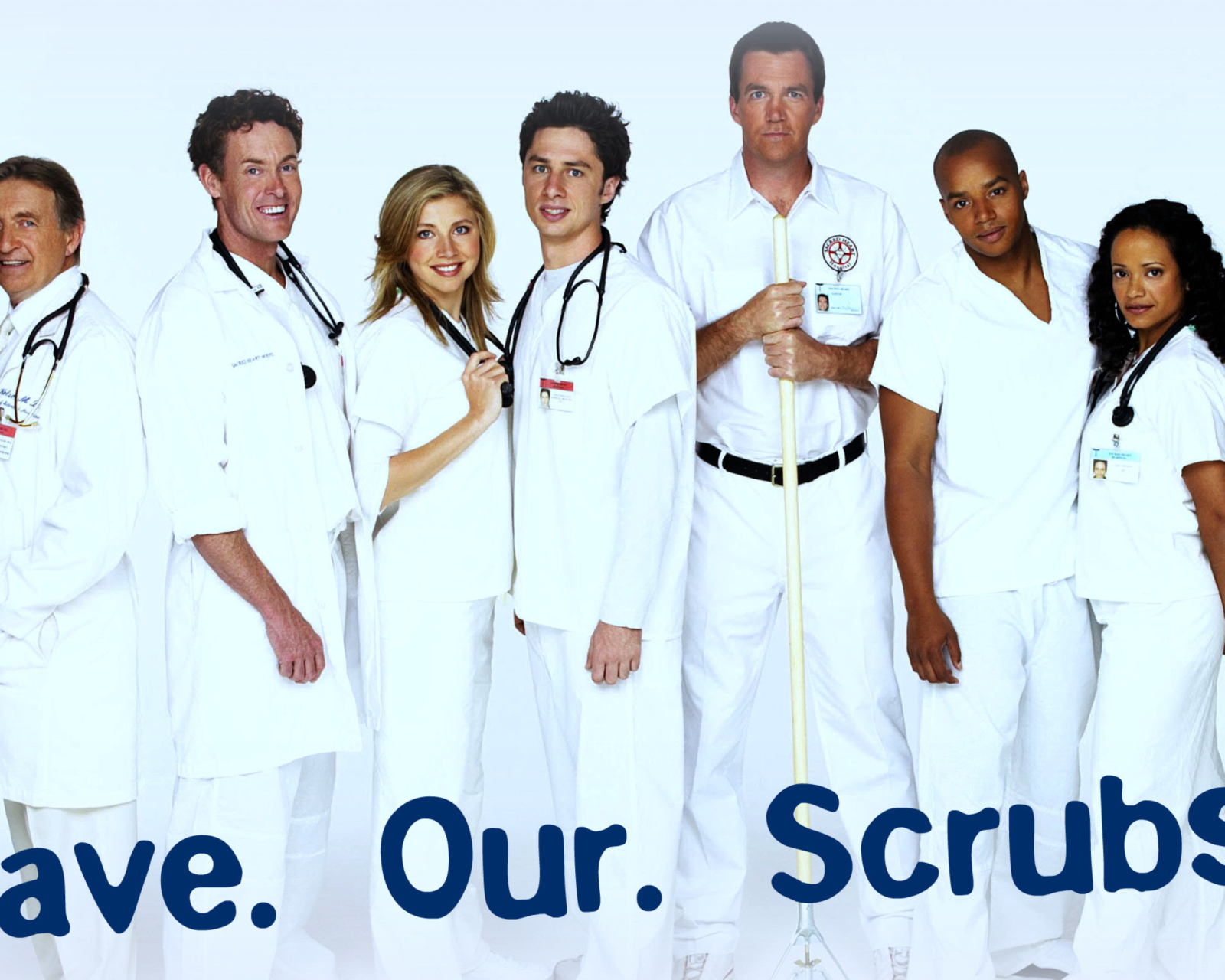 Fondo de pantalla Save Our Scrubs 1600x1280
