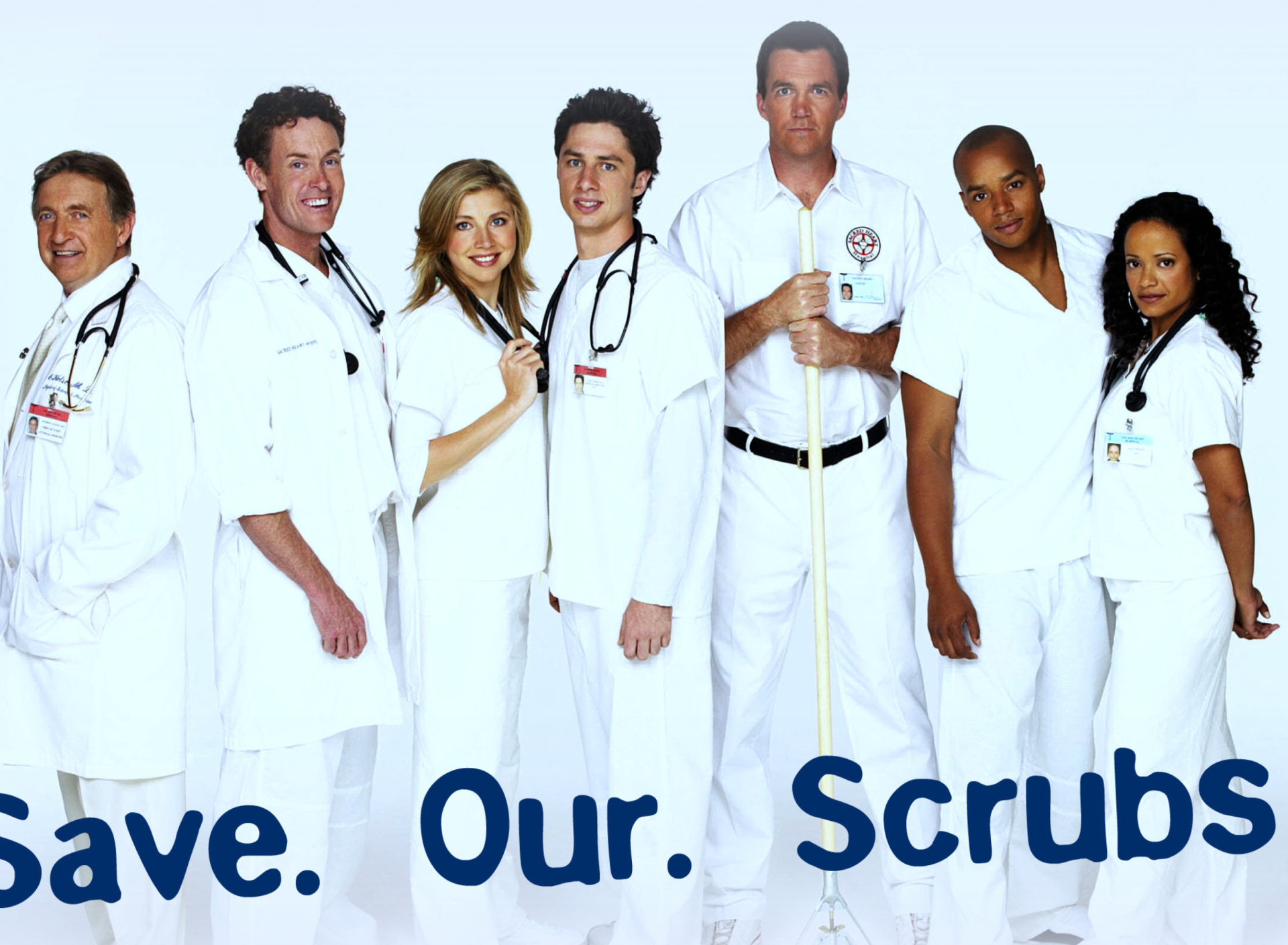 Fondo de pantalla Save Our Scrubs 1920x1408