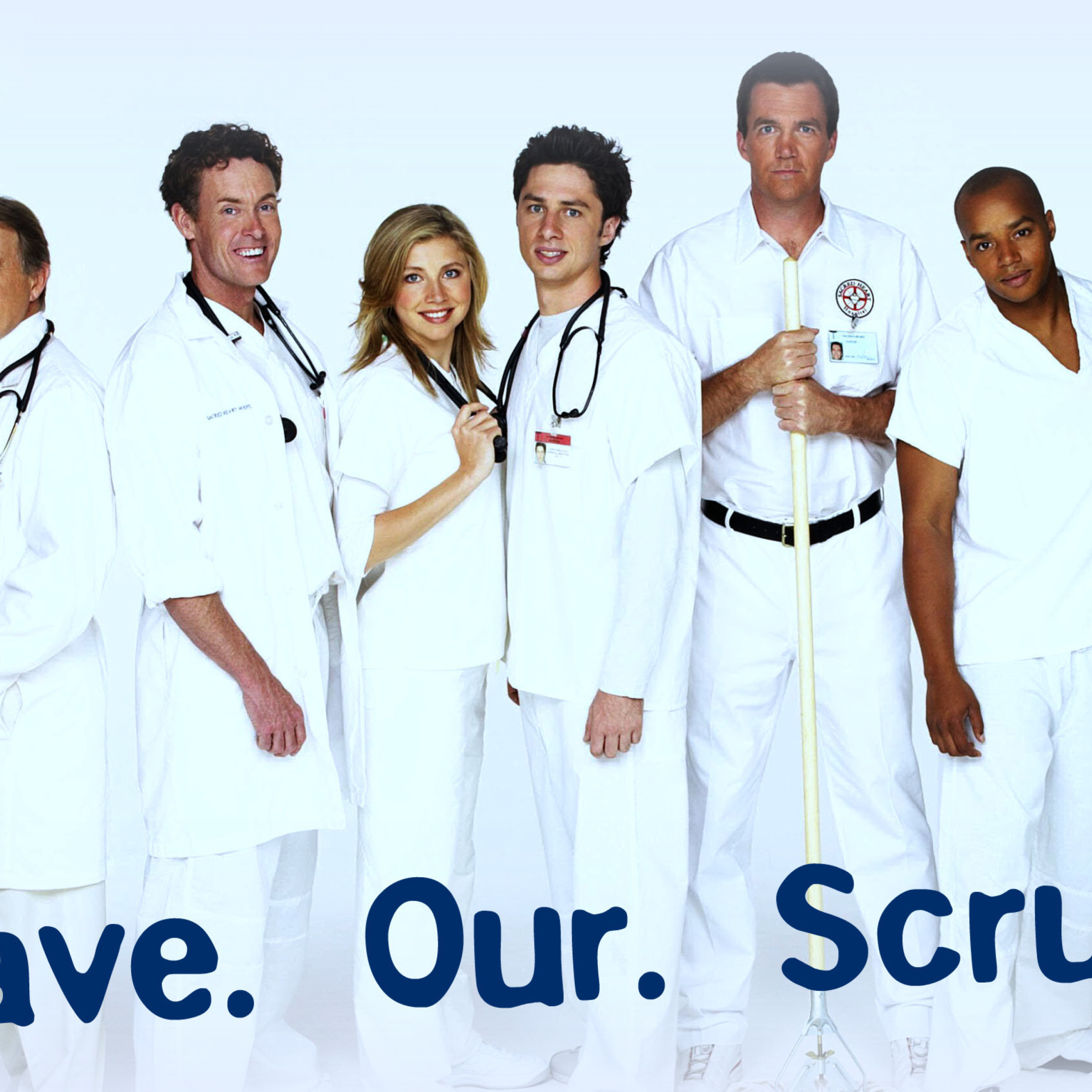 Fondo de pantalla Save Our Scrubs 2048x2048