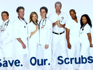 Das Save Our Scrubs Wallpaper 320x240