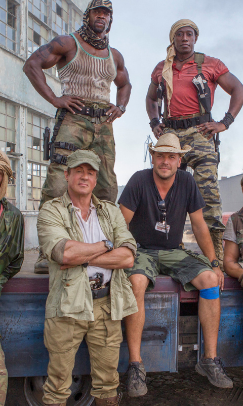 Обои The Expendables 3 480x800