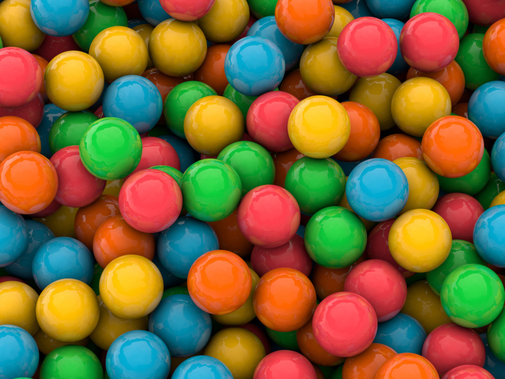 Colorful Candies wallpaper 1024x768