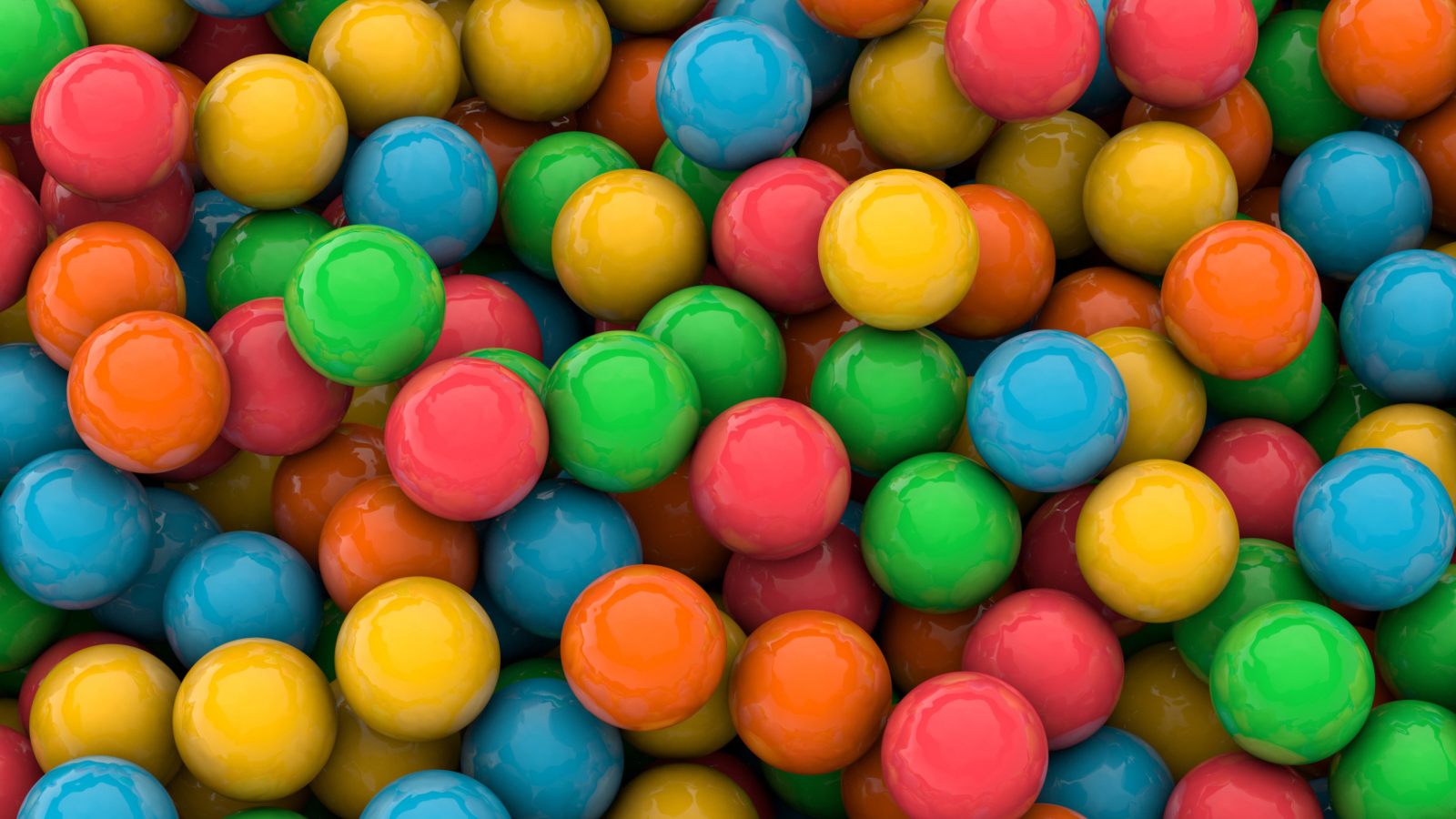 Colorful Candies wallpaper 1600x900