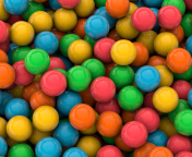 Colorful Candies wallpaper 176x144