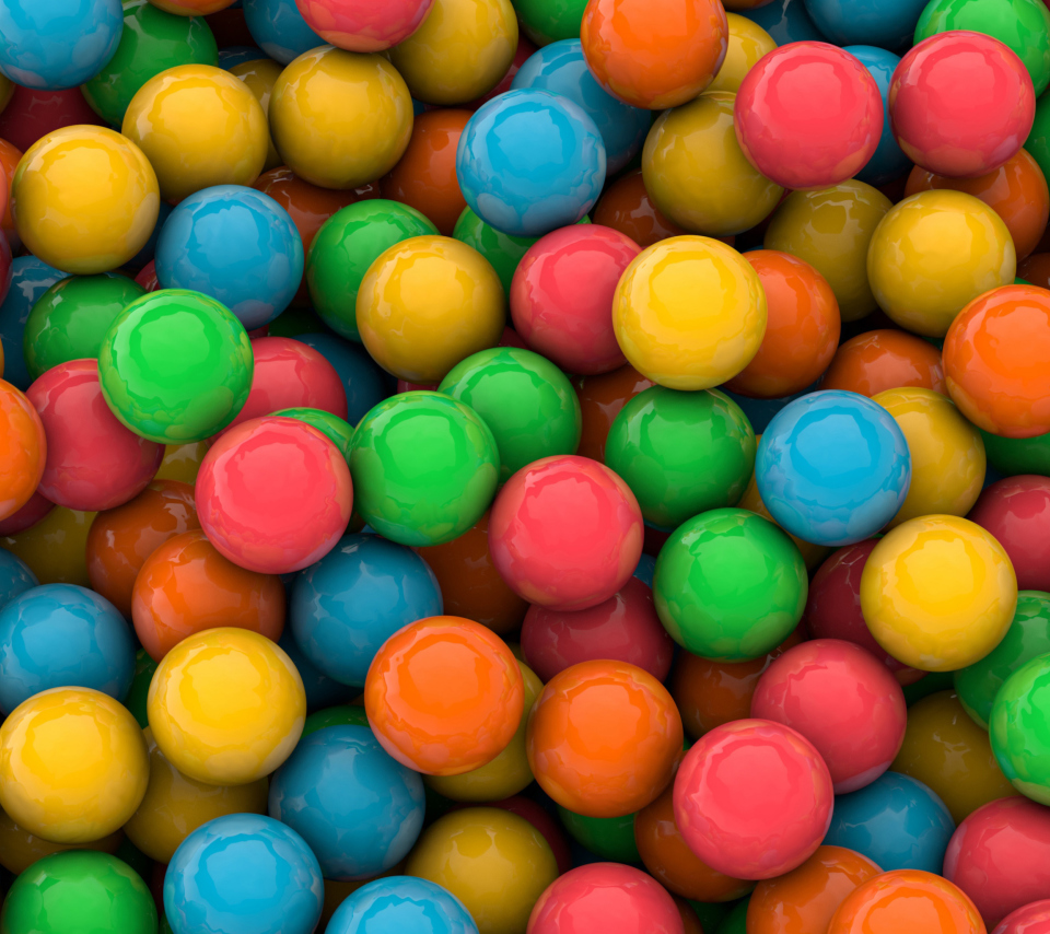 Colorful Candies wallpaper 960x854