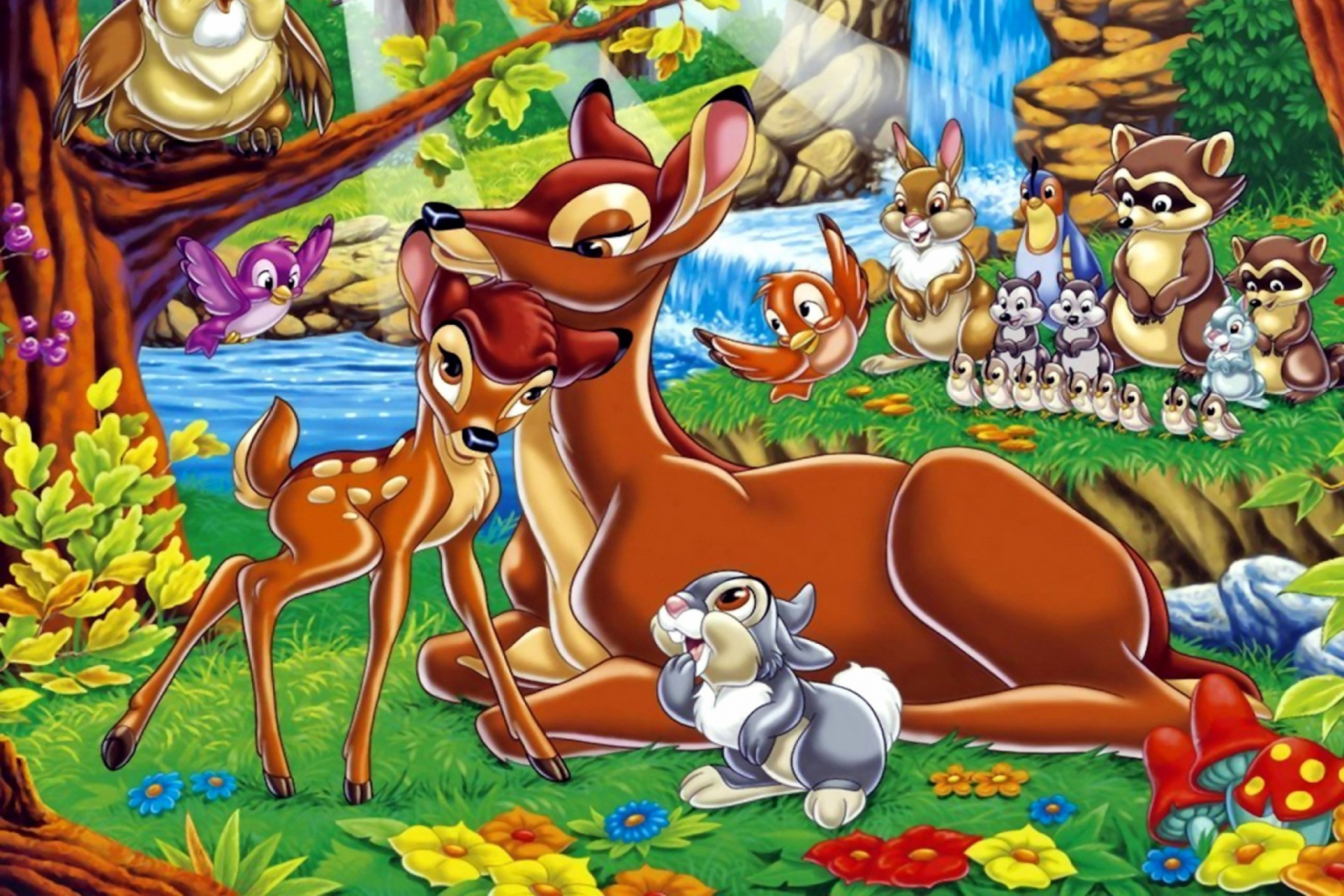 Обои Disney Bambi 2880x1920
