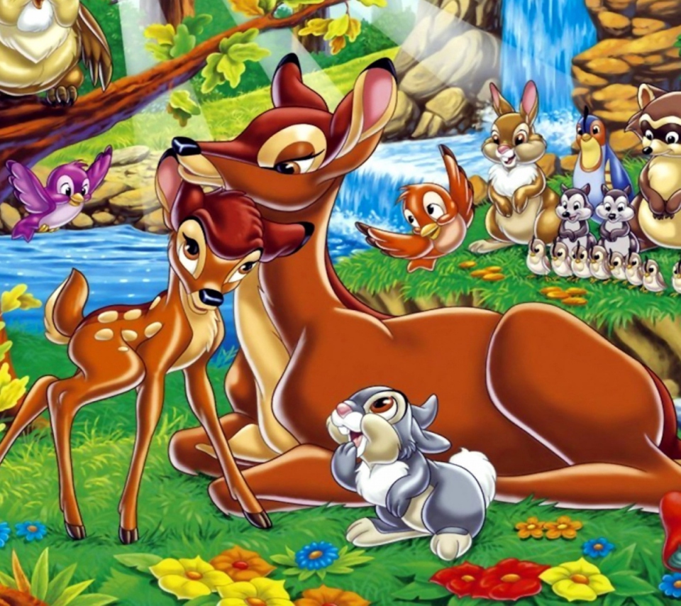 Das Disney Bambi Wallpaper 960x854