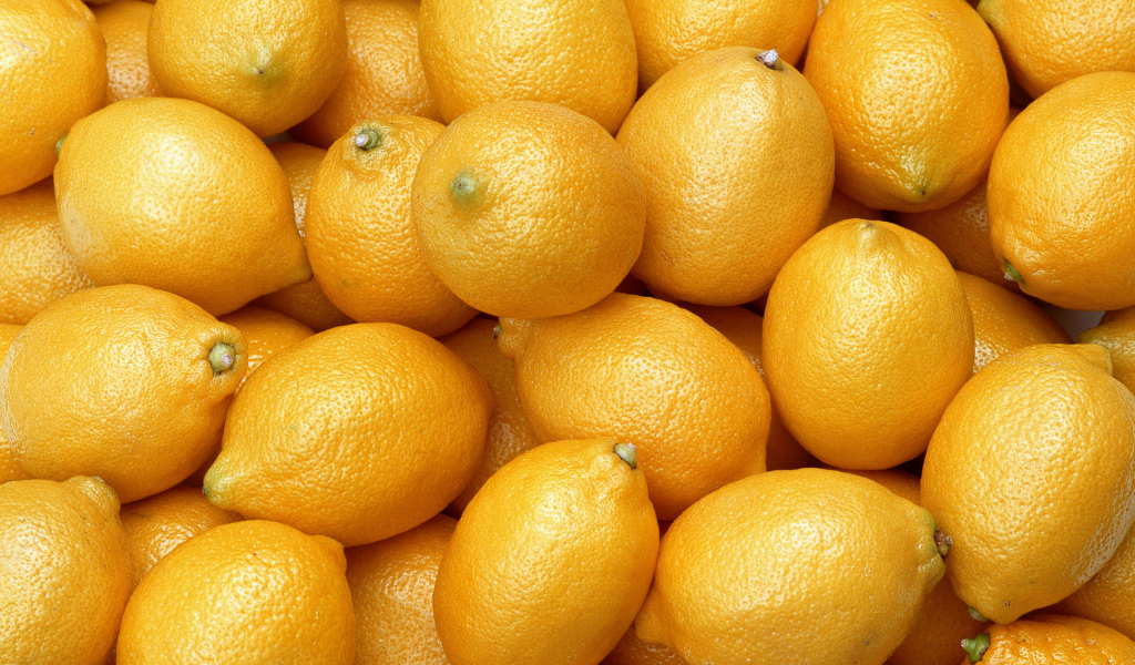 Fresh Yellow Lemons screenshot #1 1024x600