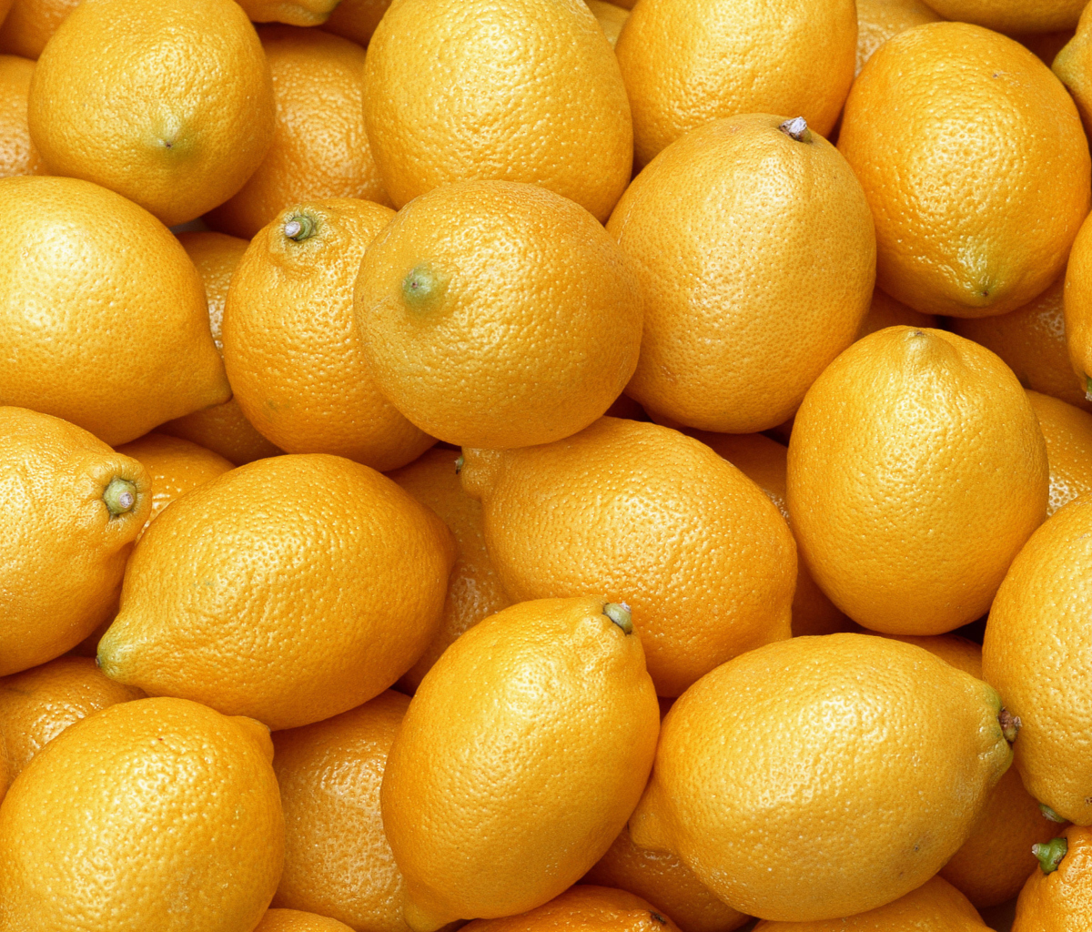Fresh Yellow Lemons screenshot #1 1200x1024
