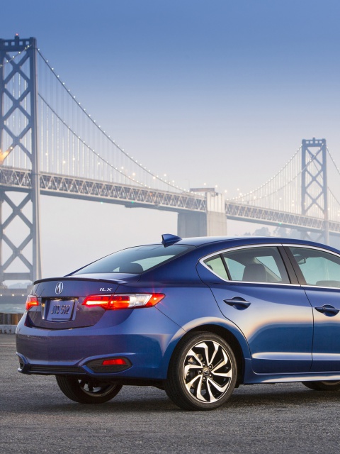 Das 2016 Acura ILX Premium Sport Sedan Wallpaper 480x640