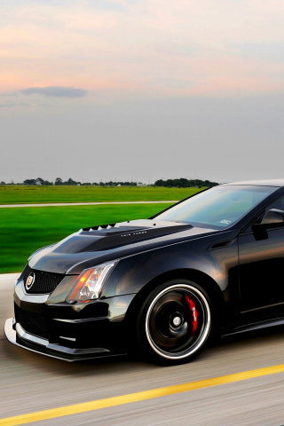 Cadillac CTS-V Coupe wallpaper 320x480