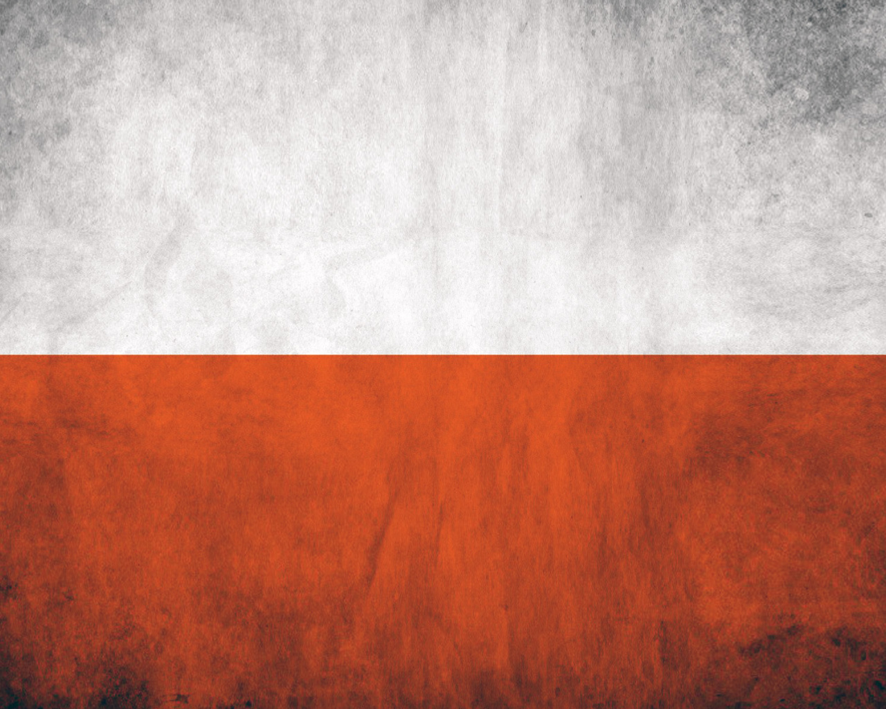 Das Poland Flag Wallpaper 1280x1024