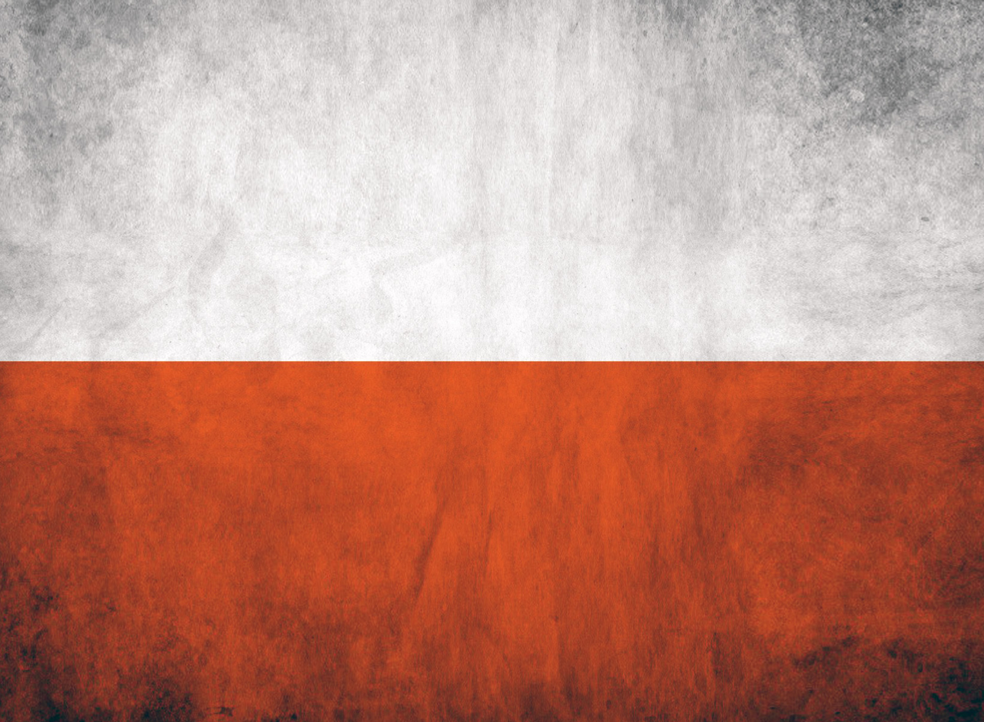 Обои Poland Flag 1920x1408